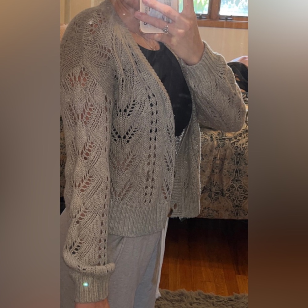 Grey Cardigan